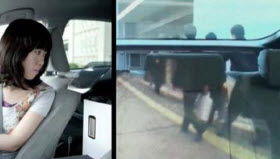 Sede-Through Prius. Image courtesy of Keio University.